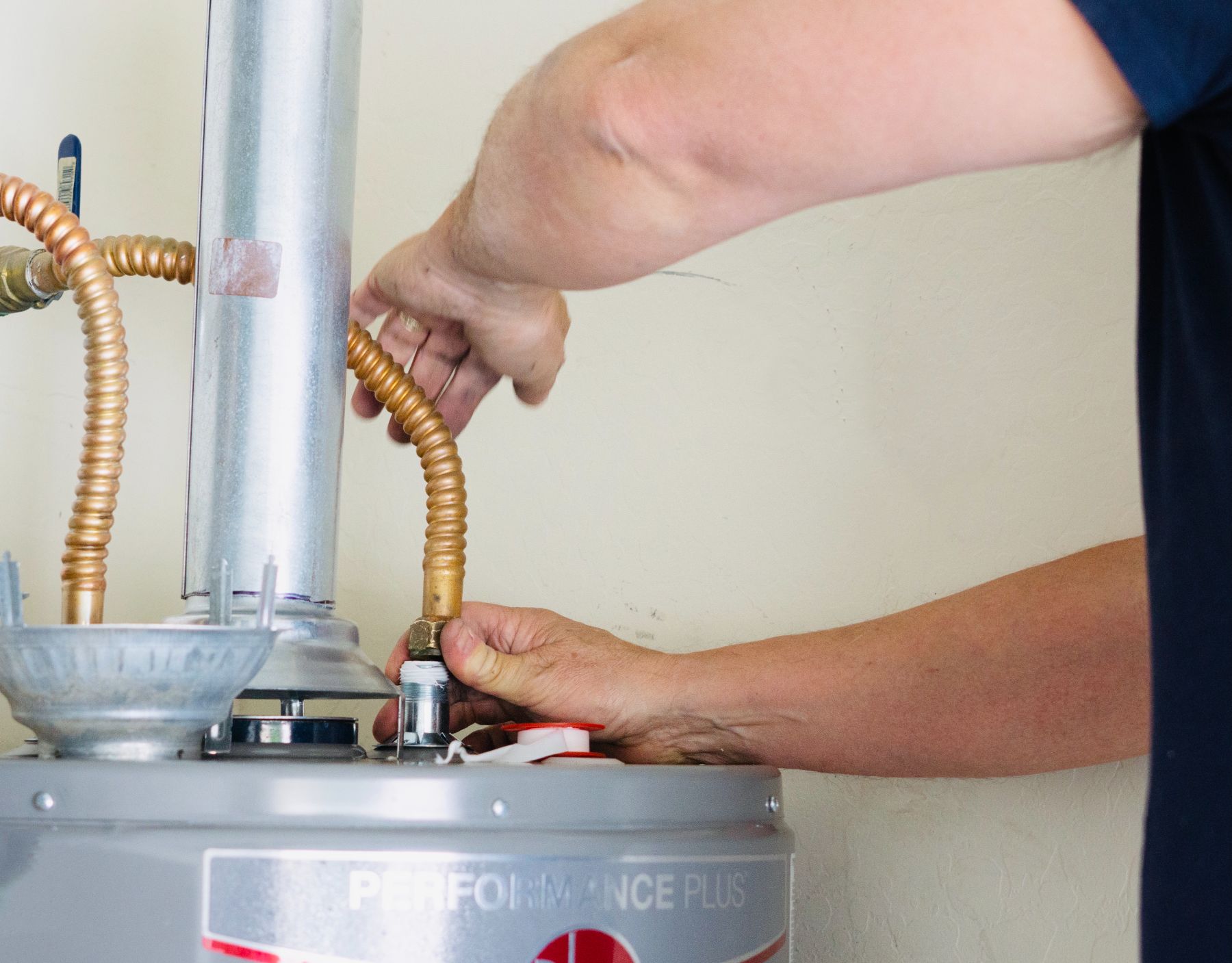 Hot water cylinder replacement local plumber 